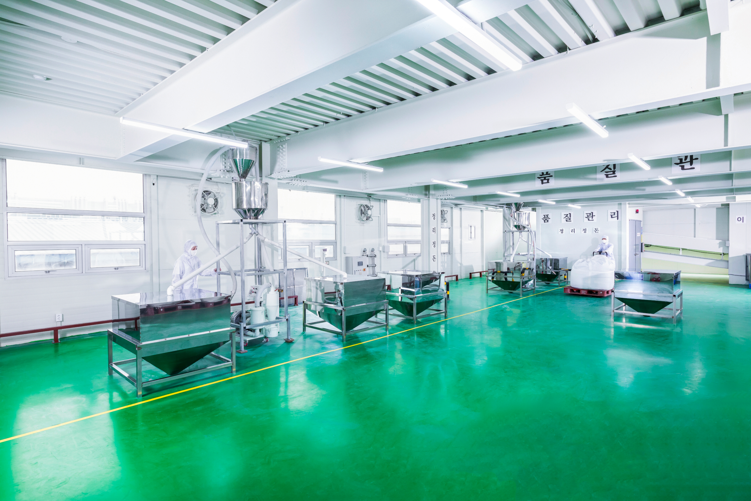 청정하고 효율적인 생산 공간